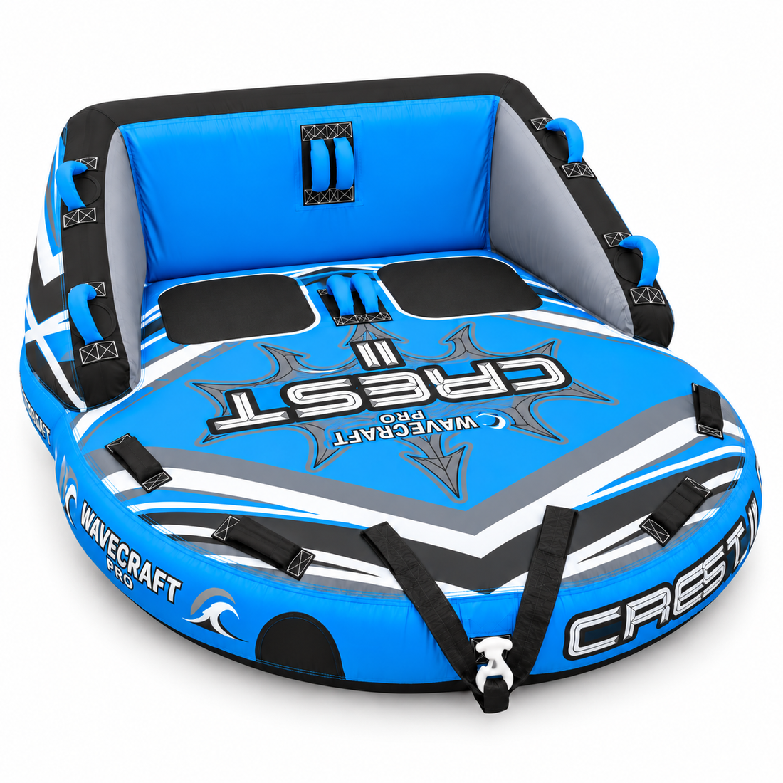 CREST II towable with backrest and designated towing attachment