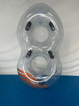 Heavy Duty 48" Double Tube - Transparent
