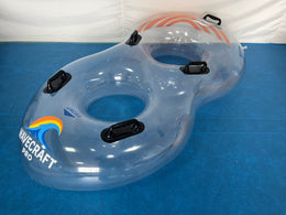Heavy Duty 48" Double Tube - Transparent