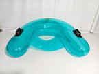 Transparent blue WaveCraft Pro 48-inch U-Shape Tube Transparent, product view 3