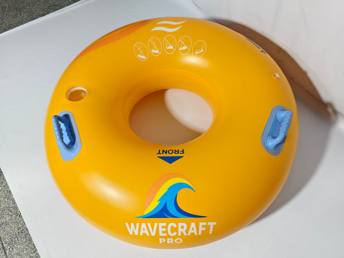Yellow WaveCraft Pro 48-inch Single Rider, product view 2