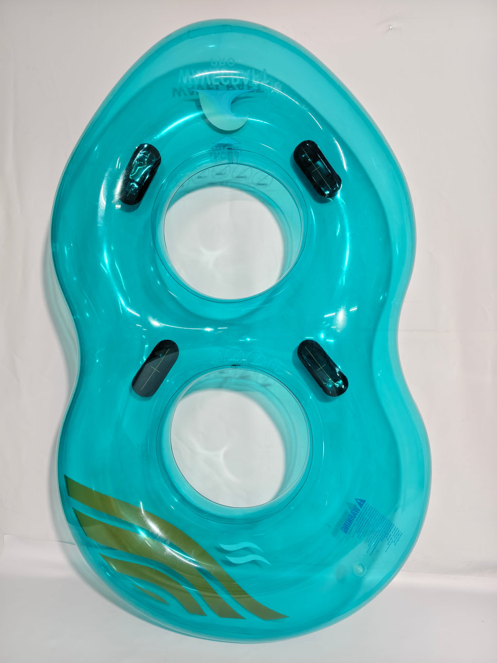 Transparent blue WaveCraft Pro 48-inch Double Tube Transparent, product view 7