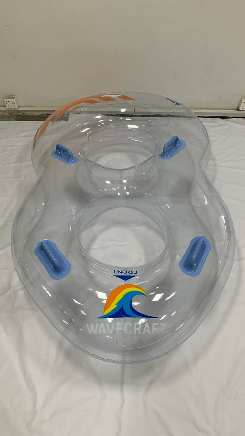 Clear WaveCraft Pro 48-inch Double Tube Transparent, product view 2
