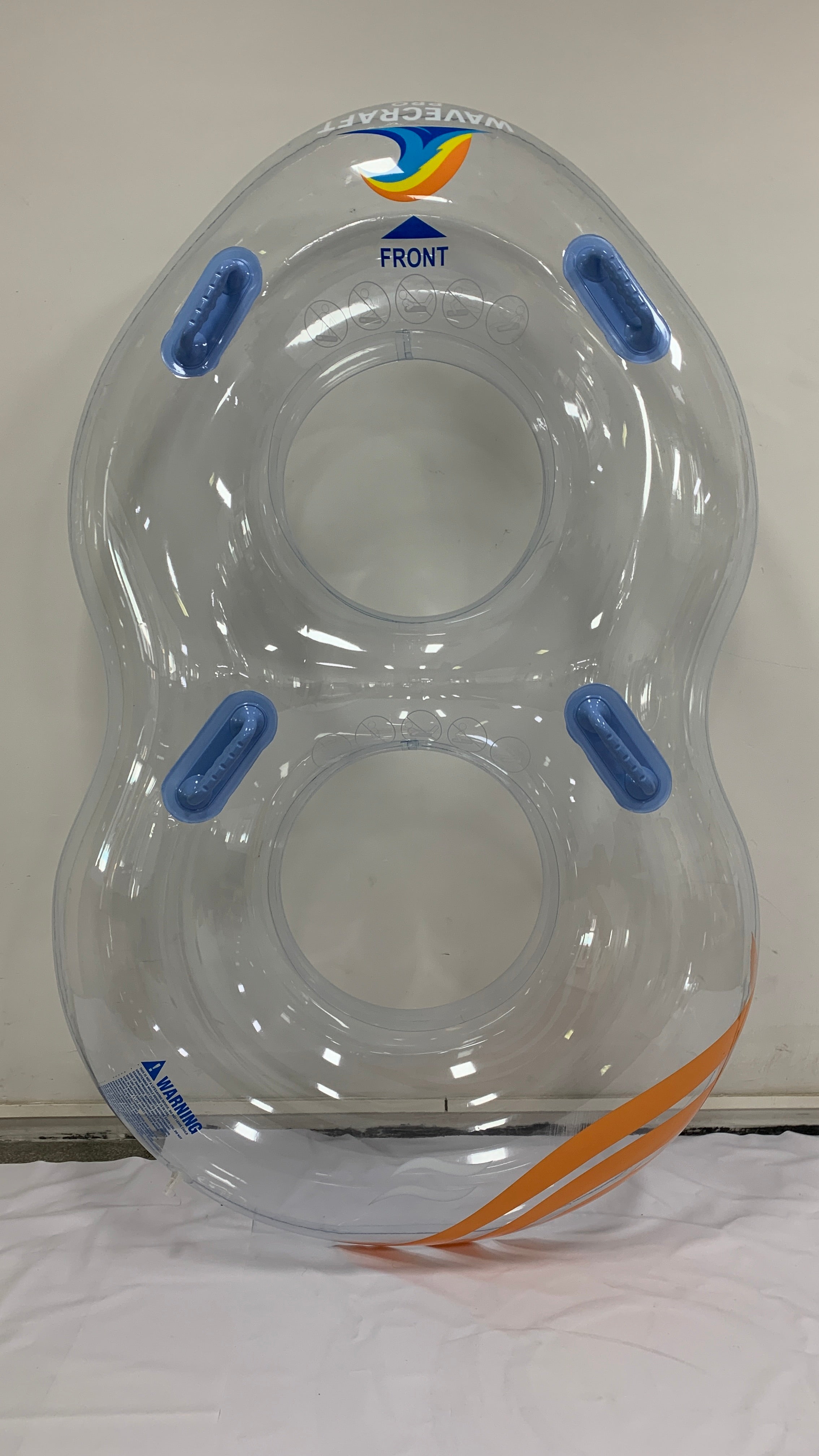 Clear WaveCraft Pro 48-inch Double Tube Transparent, product view 1