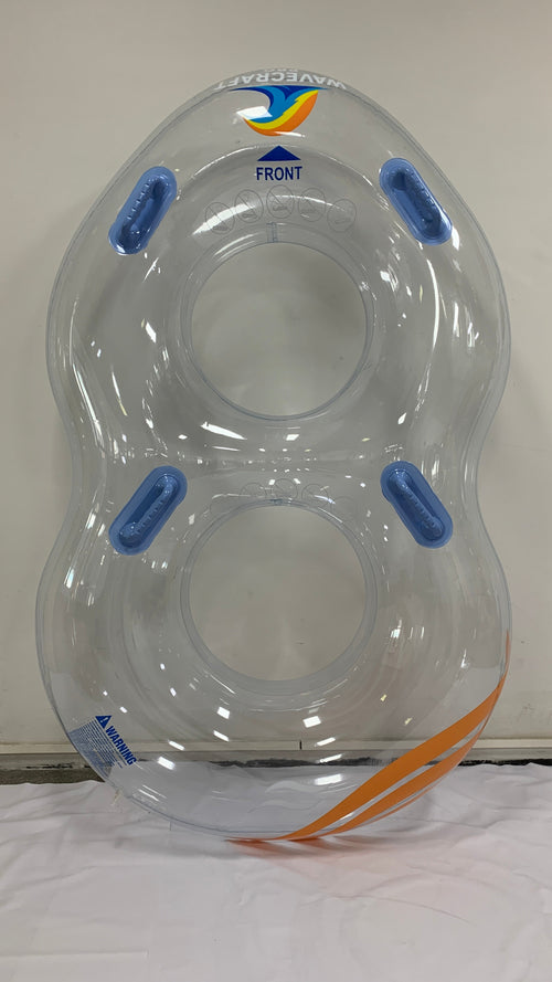 Clear WaveCraft Pro 48-inch Double Tube Transparent, product view 1