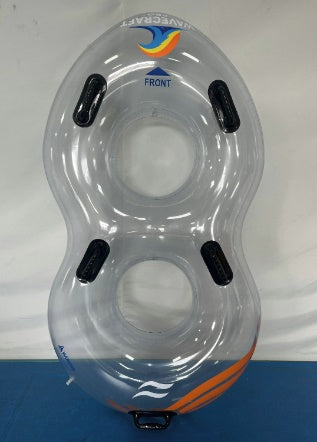 Heavy Duty 42" Double Tube -Transparent