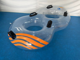Heavy Duty 48" Double Tube - Transparent